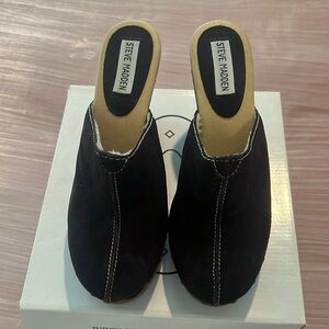 Steve Madden high heel mules